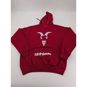 Chivas Pullover Hoodie Mens Medium Adults Chivas Del Guadalajara Hoodie Red